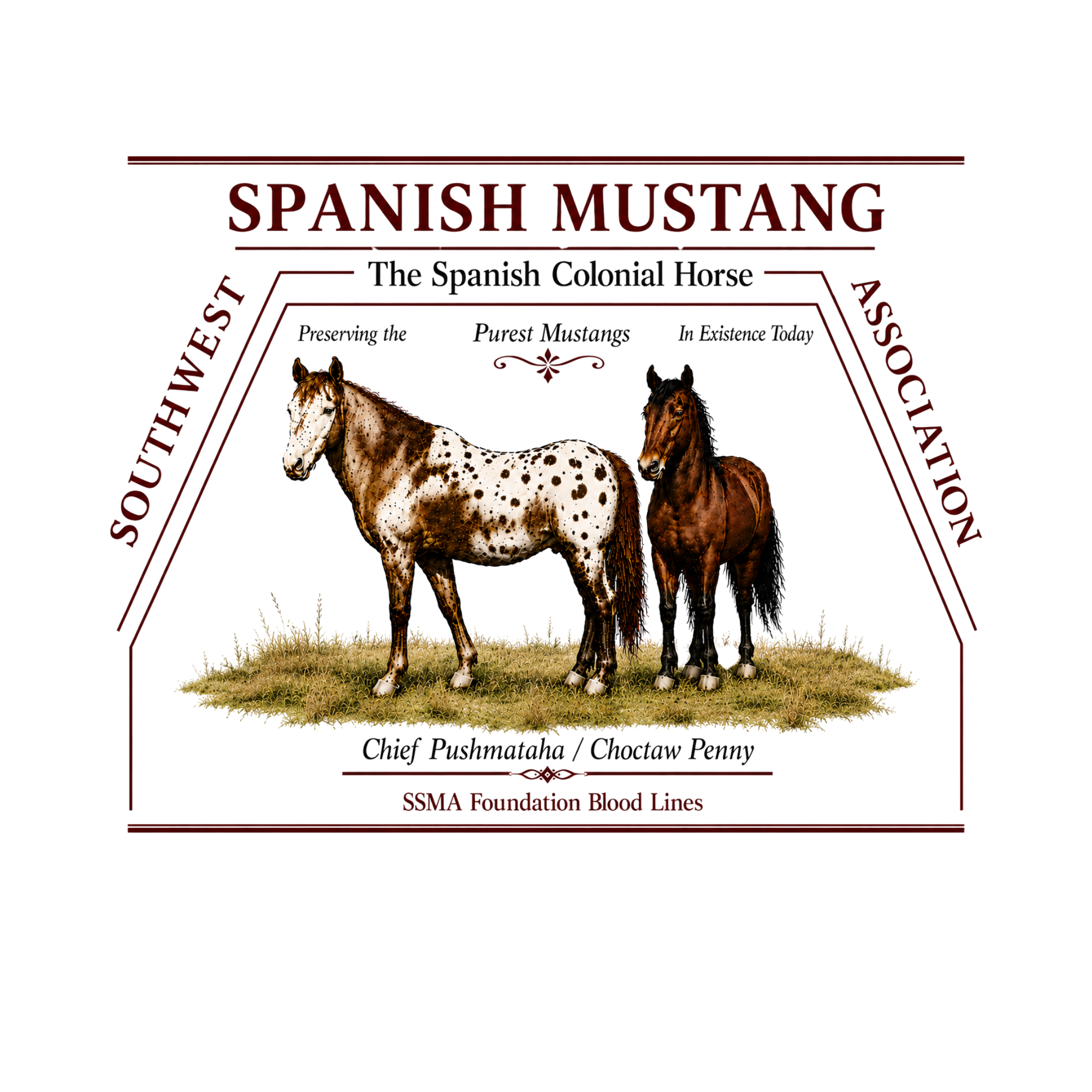 ssma registry, ssma rules, ssma guideline, southwest spanish mustang association